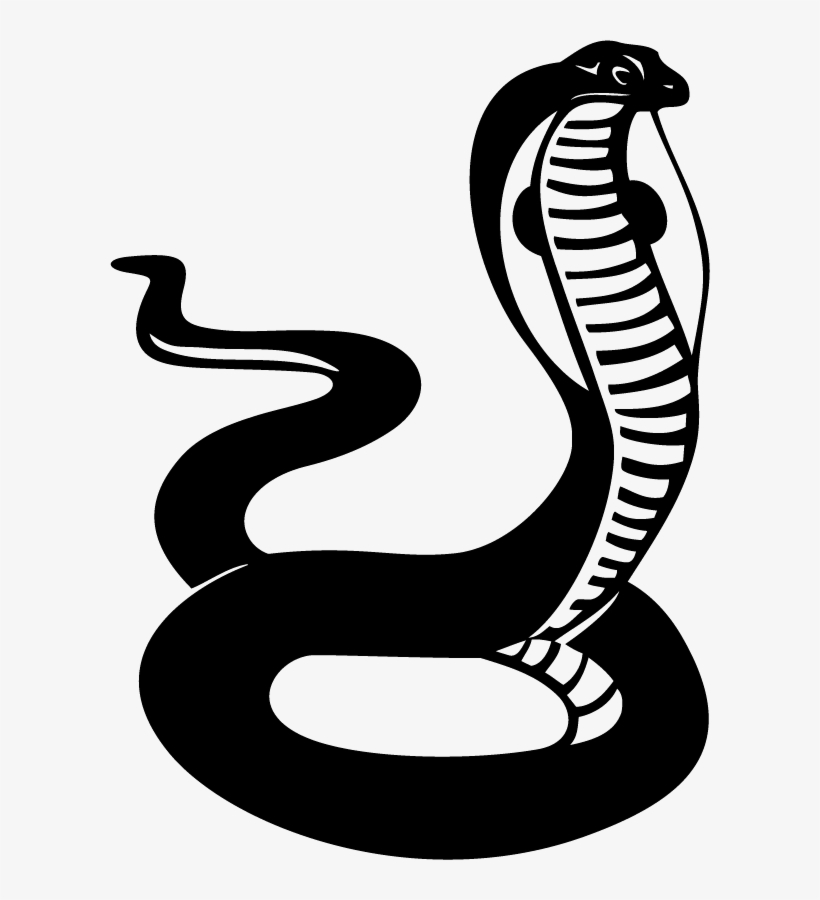Black Cobra Snake Clipart - Free Transparent PNG Download 