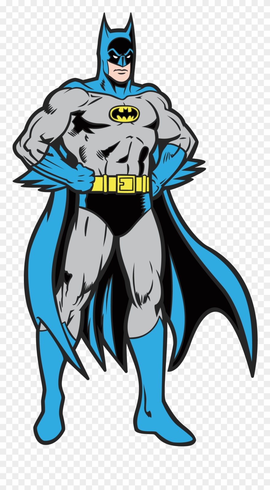 Batman - Figpin Dc Comics Batman Clipart 