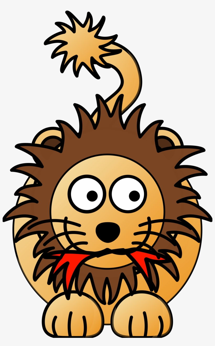 Image Result For Lion Eating Meat Cartoon Image - Cartoon Lion 