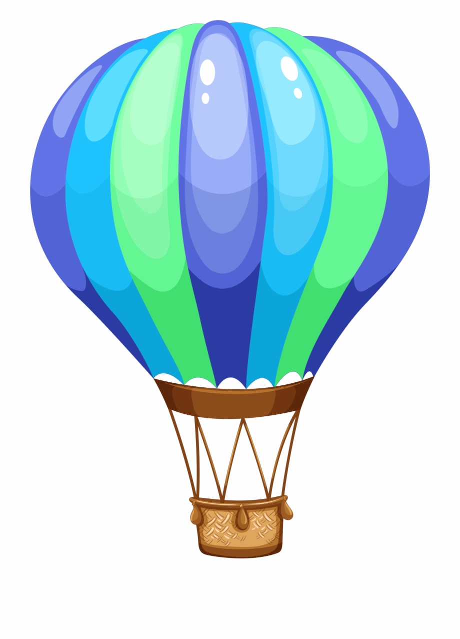 clip art hot air balloon