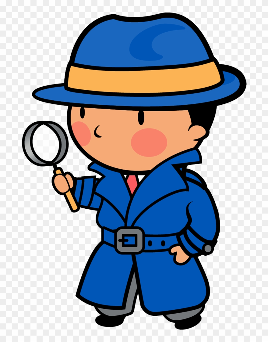 I Spy Detective - Detective Clip Art - Png Download 