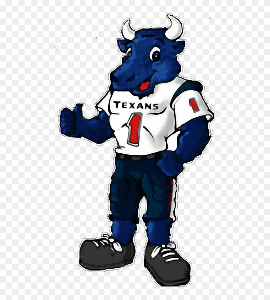 Helmet Clipart Houston Texans - Houston Texans Mascot Vector - Png 