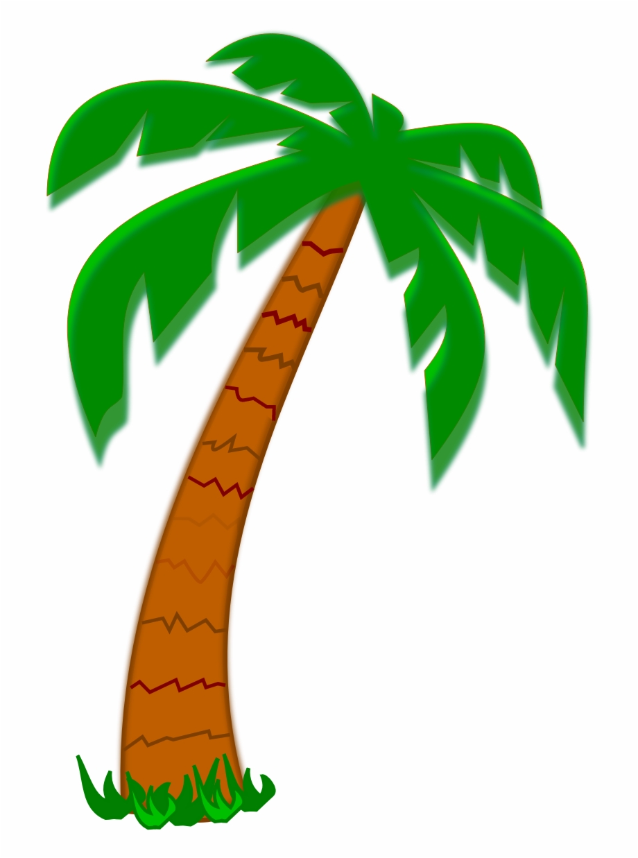Cartoon Palm Tree Png Clip Art Library