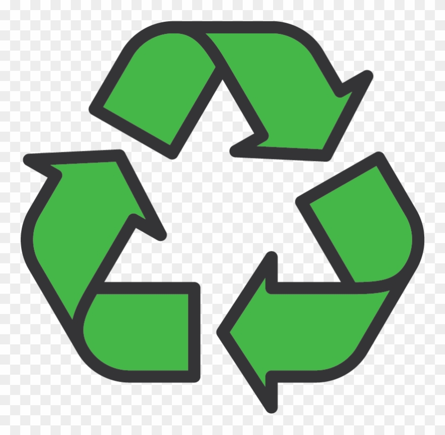 Recyclable Aluminum - Pink Recycle Symbol Clipart 
