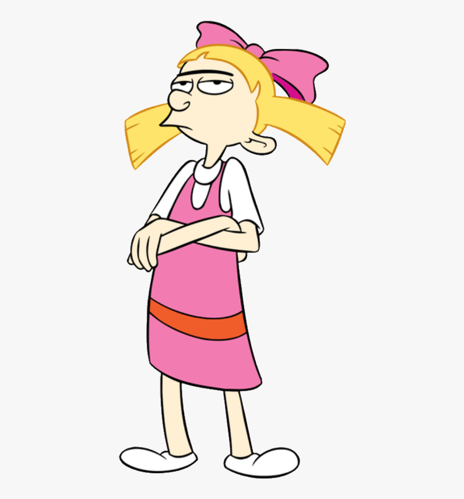 Original Series - Helga Hey Arnold , Transparent Cartoon, Free 