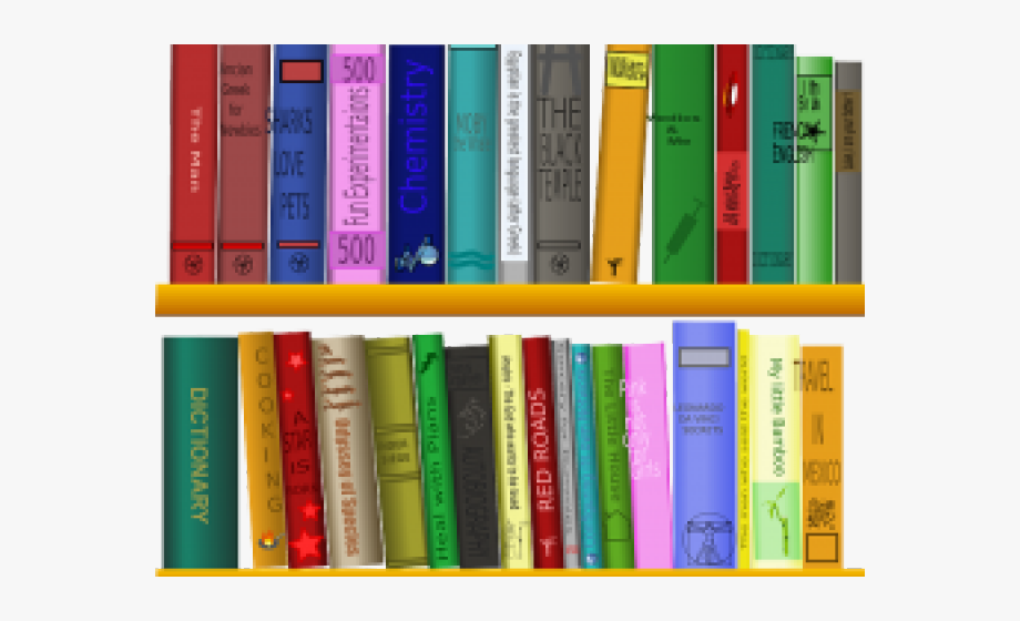 Free On Dumielauxepices Net Book Spine - Books On Shelf Clipart 