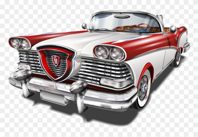 Certified Auto Appraiser - Vintage Car Old Cars Clipart - Png 