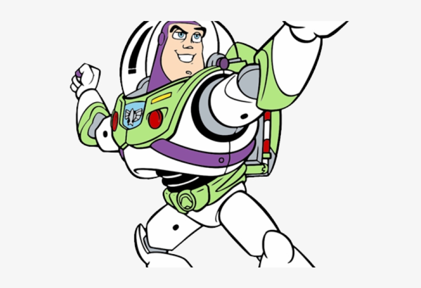 Buzz Lightyear Clipart - Toy Story Coloring Pages -  PNG 