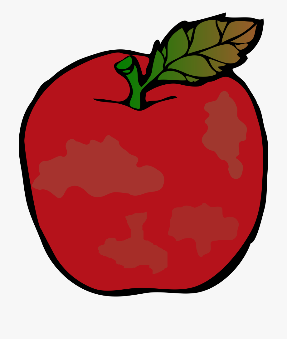 Clipart Library Download Rotten Apple Clipart - Red Apples Clipart 
