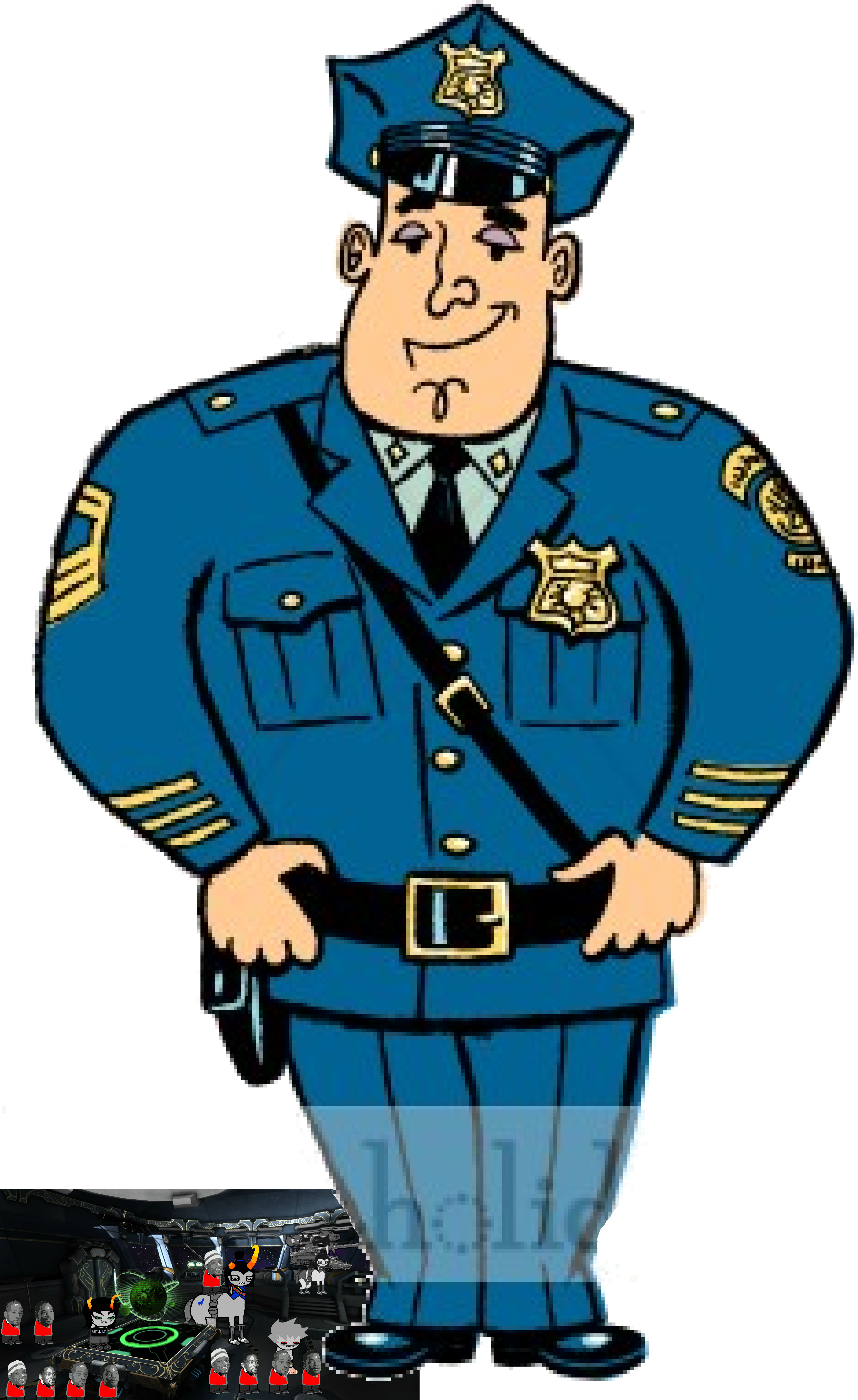 Policeman Clipart Bimbo 798t - Clipart Image Of Policeman - Png 