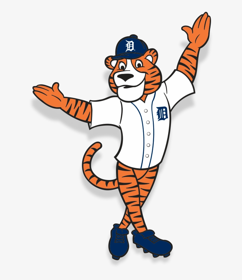 Detroit Tigers Free Png Image - Detroit Tigers Paws Clipart 