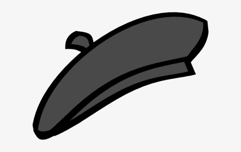 Download HD Beret Hat Cliparts - Beret Clipart Transparent PNG 
