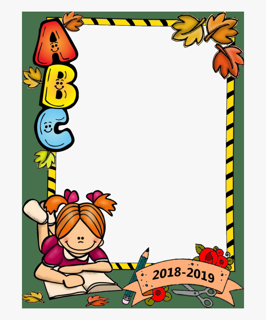 back to school border clipart - Clip Art Library