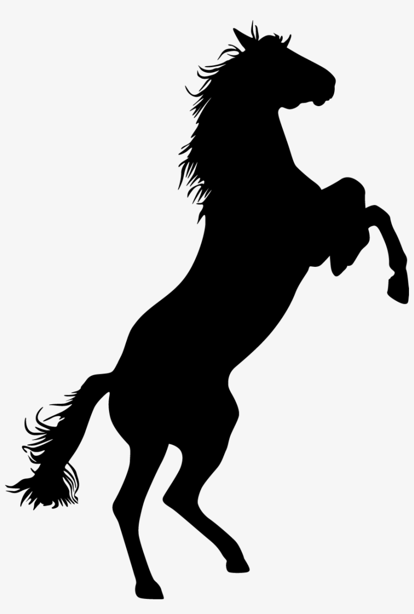 Quarter Horse Silhouette Png - Horse Logo Clip Art Transparent PNG 