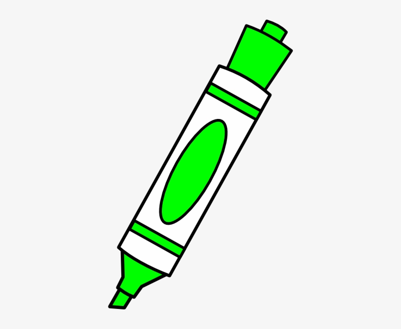 Clip Art Royalty Free Green Color Marker Clip Art At - Green 