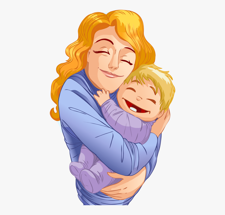 Mom Hugging Baby Clipart Clip Art Library