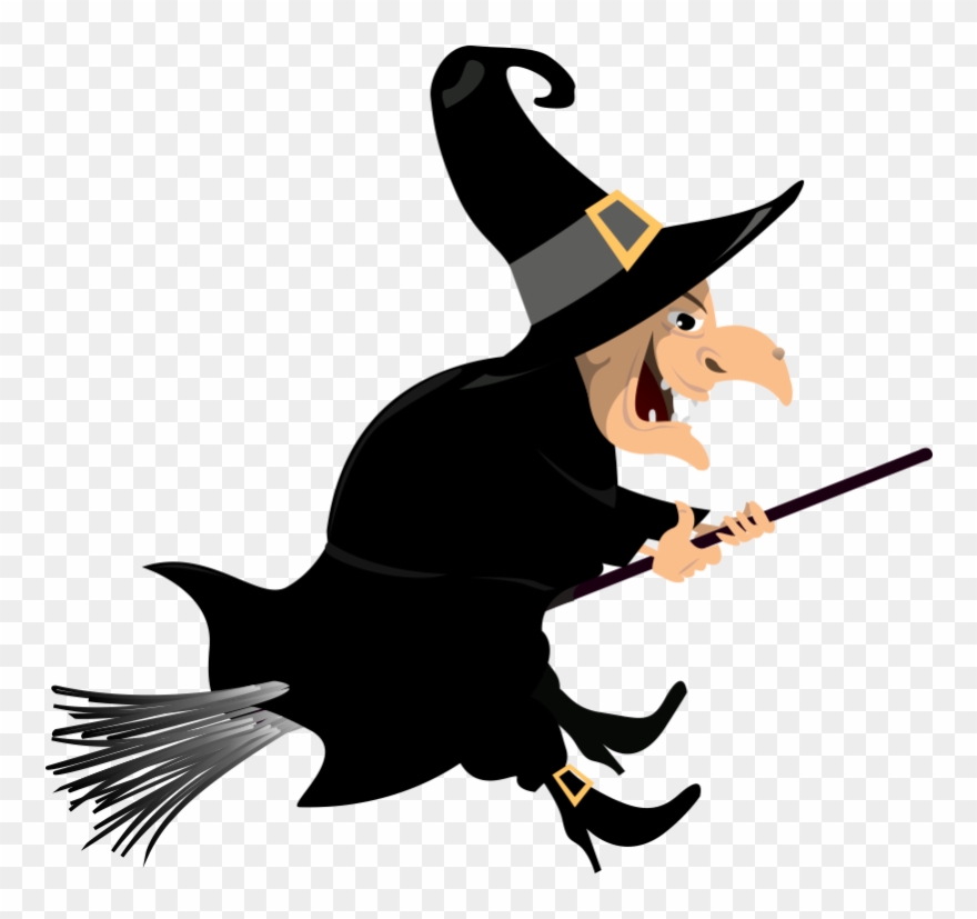 Free Witch On A Broomstick Clipart, Download Free Witch On A Broomstick