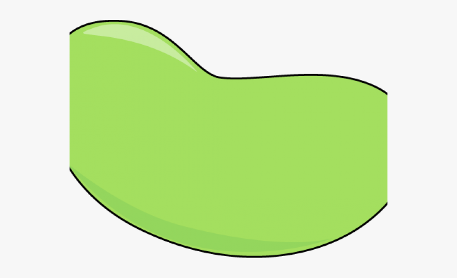 Seed Clipart Green Bean - Jelly Bean Clip Art , Transparent 