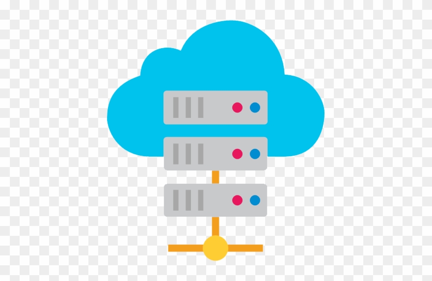 Cloud Server Clipart Clipart Transparent Background - Marketing 