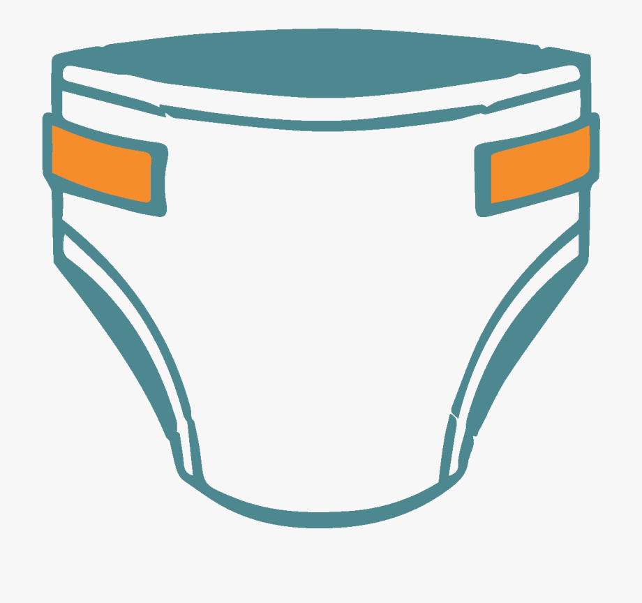 Baby Nappies In Vector , Png Download - Transparent Background 