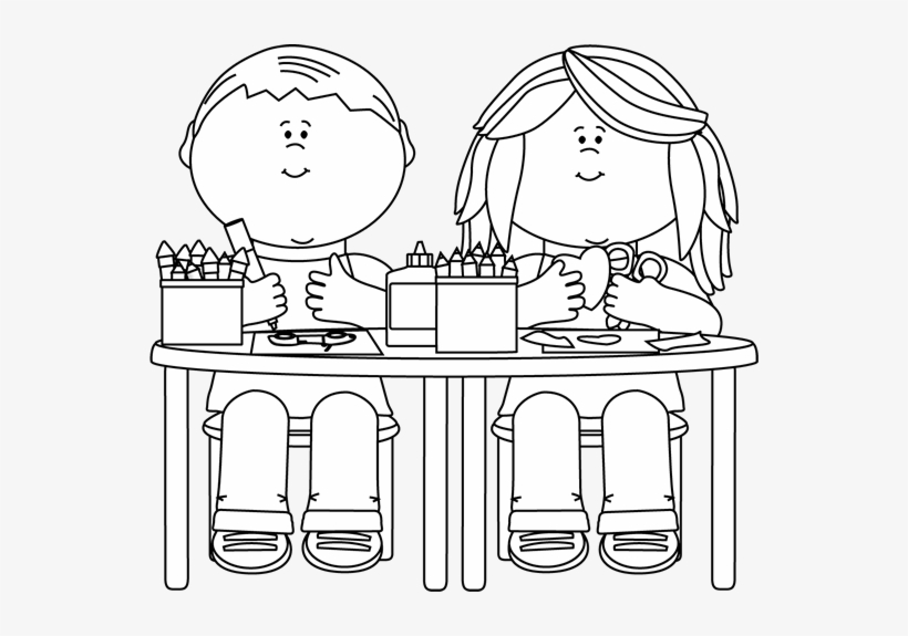 Back To School Clipart Black And White - Black And White School 