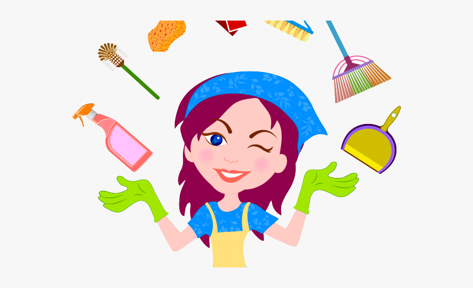 Cleaning Cartoon Png , Transparent Cartoon, Free Cliparts 