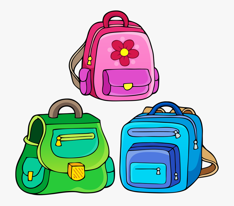 school bags free clipart - Clip Art Library