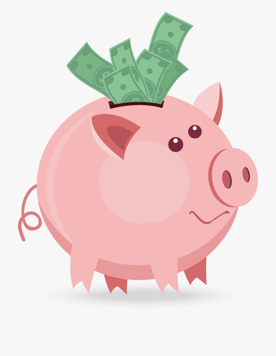 Clipart Money Piggy Bank , Transparent Cartoon, Free Cliparts 