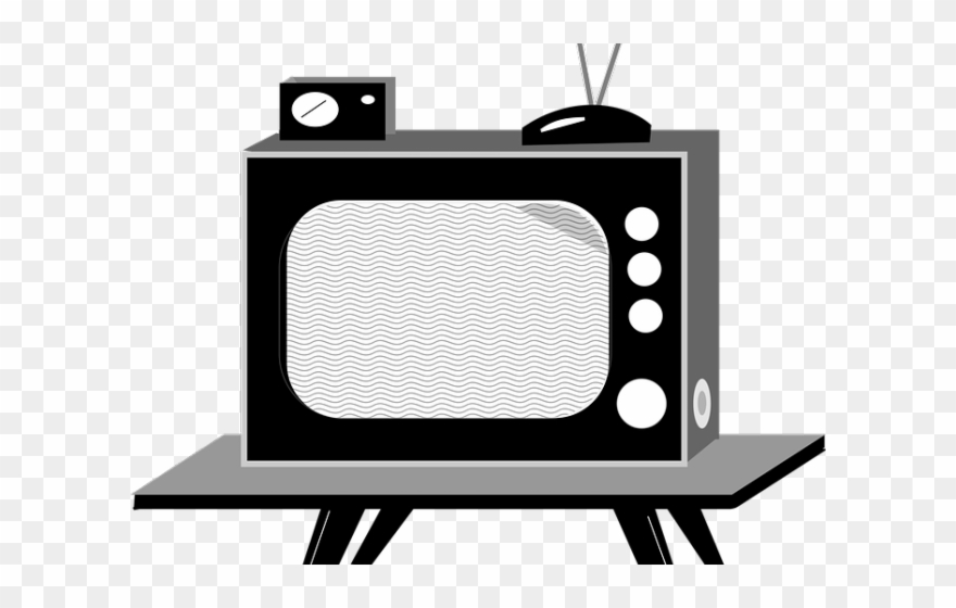 Television Clipart Tube Tv - Television Transparent Background 