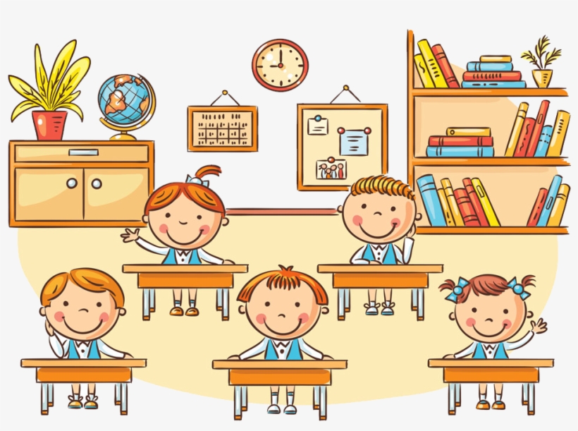 students in the classroom clipart - Clip Art Library