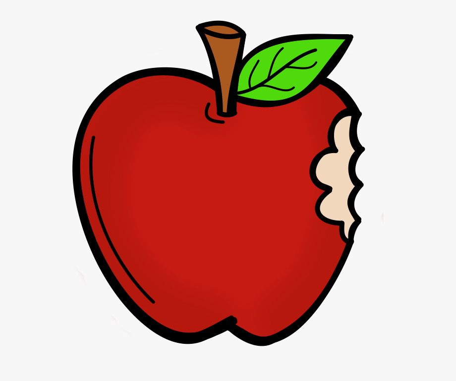 Apple With Bite Clipart , Transparent Cartoon, Free Cliparts 