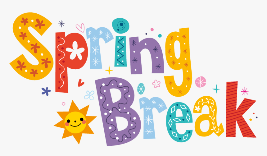 Spring Break Clip Art, HD Png Download 