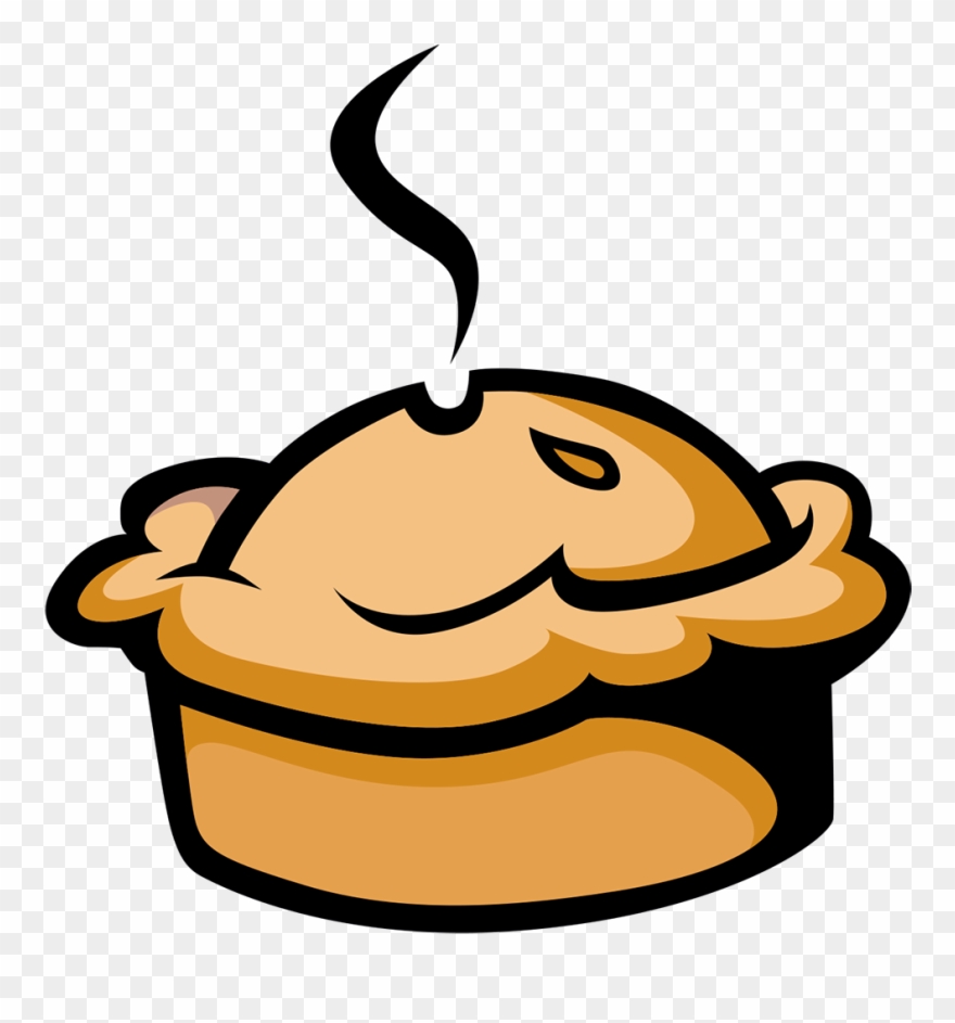 Pies Clipart Hot Pie - Pie And Peas Cartoon - Png Download 