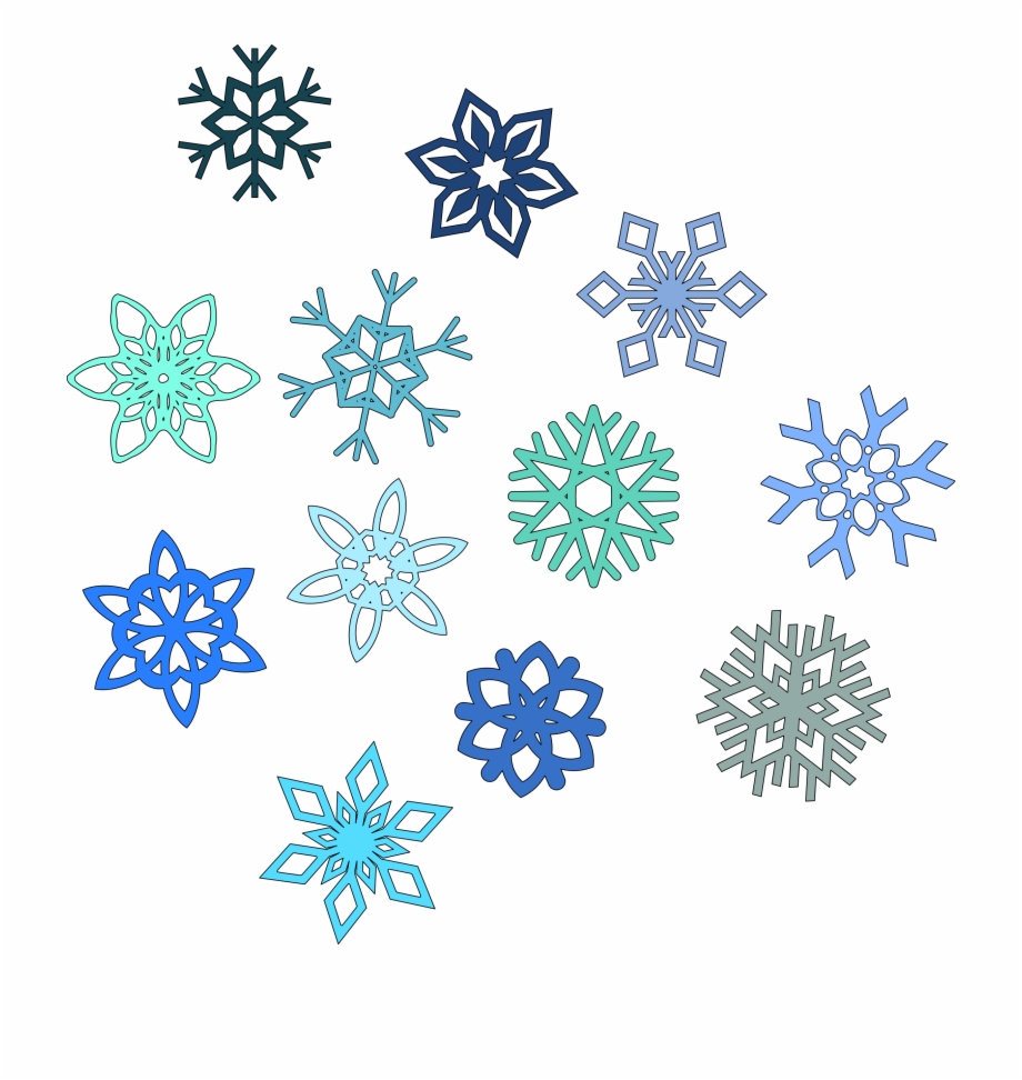 Snow Clipart Beautiful Snowflake - Transparent Background 