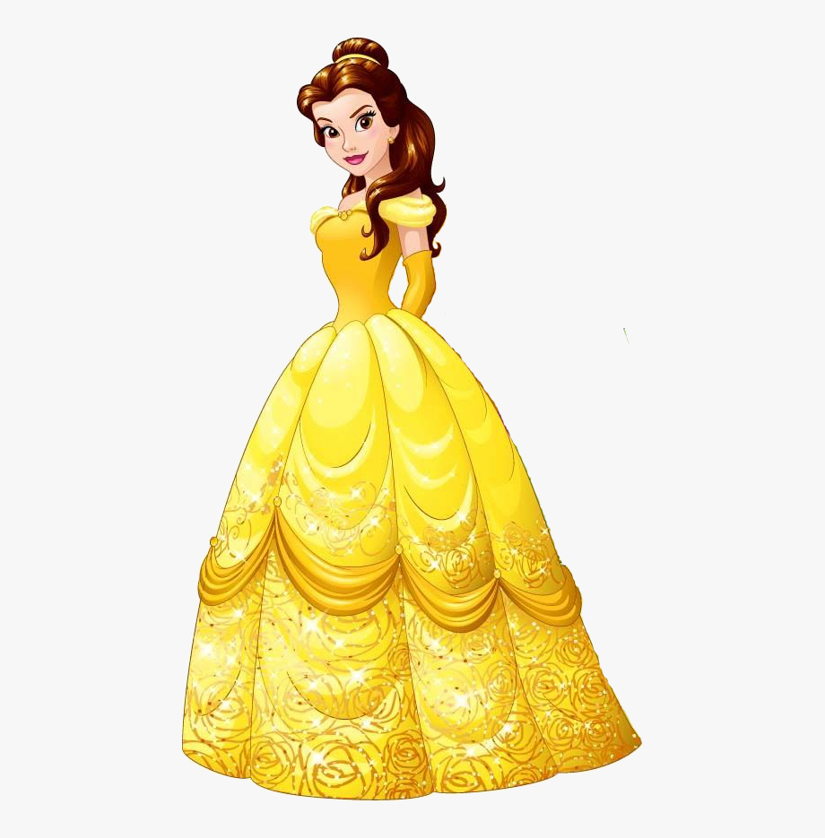 Belle Png Clipart - Belle Beauty And The Beast Cartoon Characters.