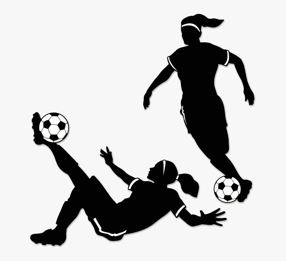 Soccer Girl Player Clipart Free Best Transparent Png - Girl Soccer 