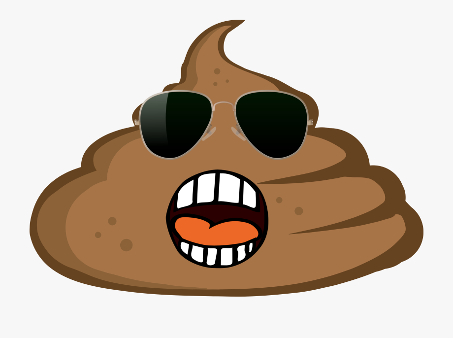 Pile Of Poo Emoji Feces Clip Art Gif Glasses - Poop Emojis