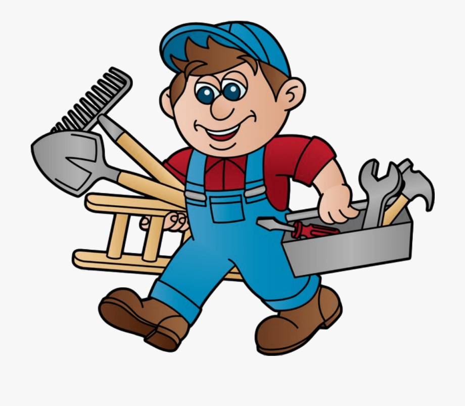 Handyman Clipart Pool Maintenance - Property Maintenance 