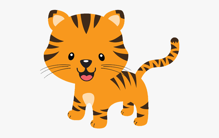 Animal Baby Jungle Safari Clip Art Car Cliparts Orange - Printable 