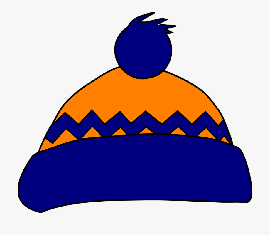 Vector Free Stocking Cap Clipart - Winter Hats Clip Art 