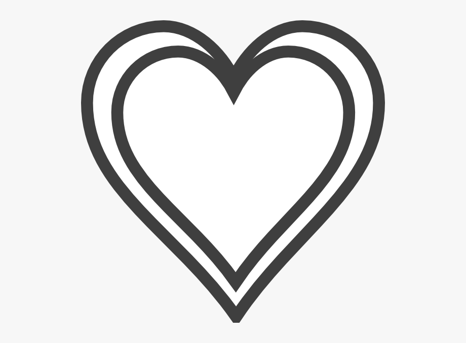 Free Heart Black And White Clipart Download Free Clip Art Free Clip Art On Clipart Library