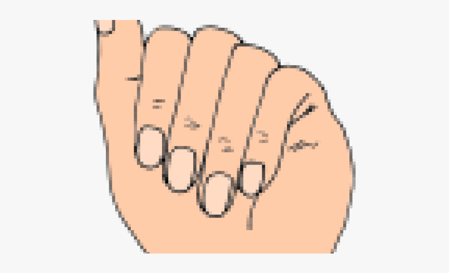 Clip Art of Finger Nails Being Trimmed - wide 7