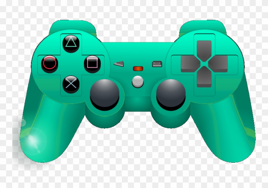 Clipart Of Game, Xbox And Controller - Transparent Video Games 