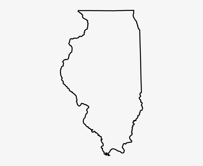 Arkansas Clipart - Downloads - Illinois State Outline Png 