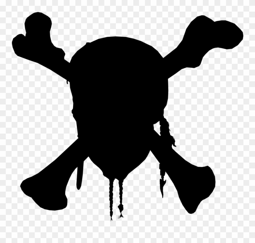 Skull Silhouette Pirate Silhouette Skull Silhouettes - Pirates
