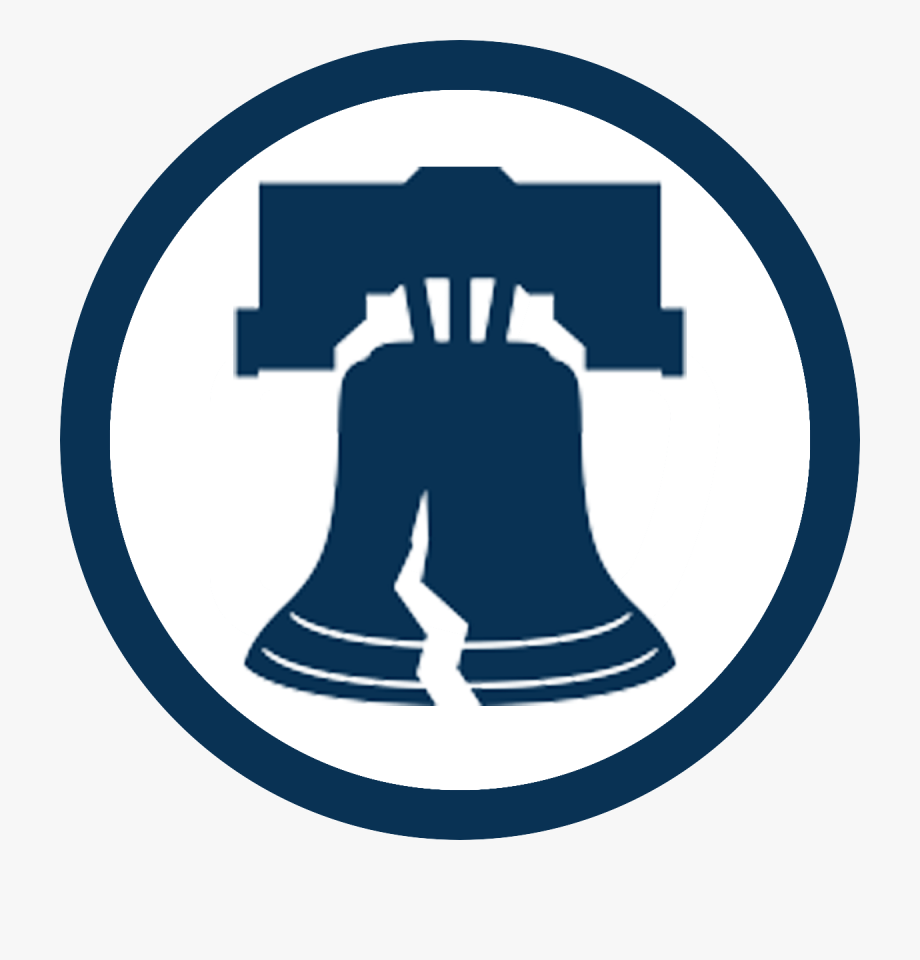 Welcome To Philadelphia - Philadelphia Liberty Bell Logo 