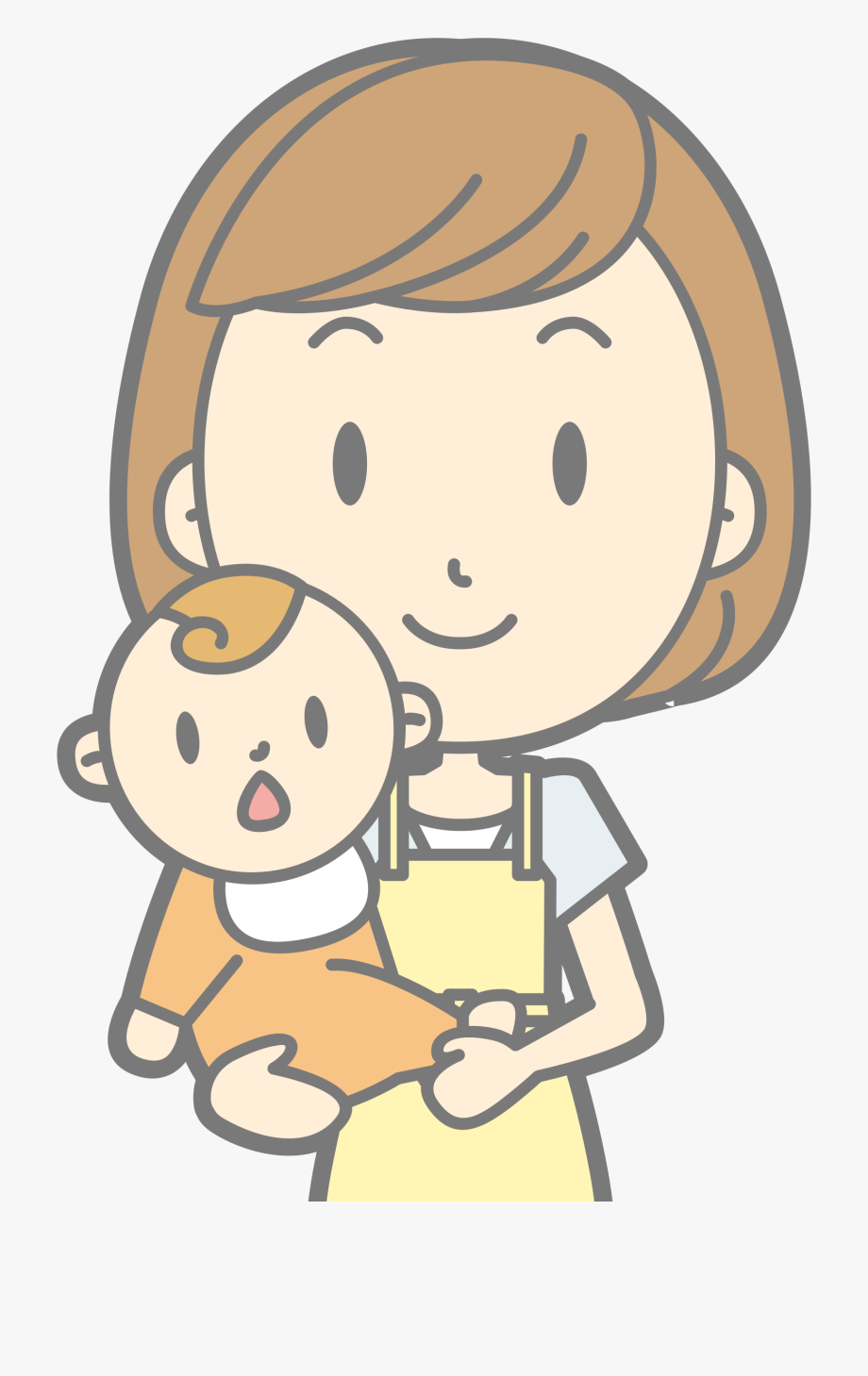 clipart mother and baby - Clip Art Library
