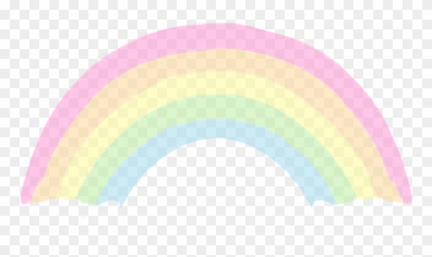 pastel rainbow transparent background Clip Art Library