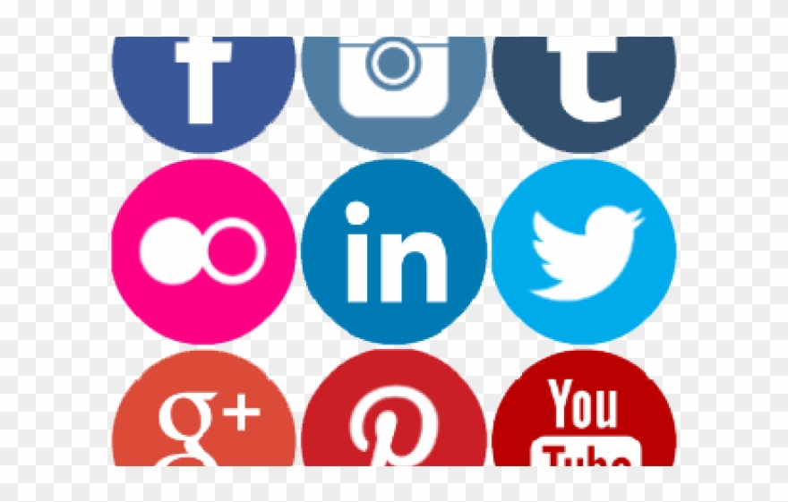 Social Media Clipart Transparent - Mga Logo Ng Social Media - Png 