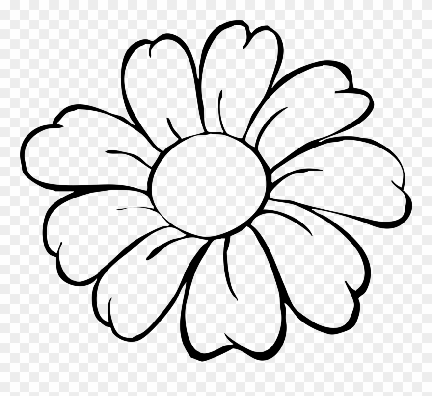 Free Easy Flower Cliparts, Download Free Easy Flower Cliparts png